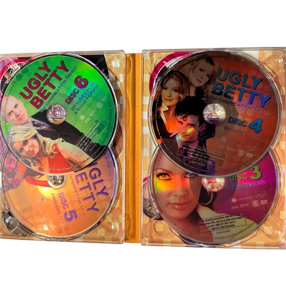 Ugly Betty 2006 DVD Season 1 Bettyfied Edition America Ferrera Comedy Pre-Owned - Picture 4 of 7